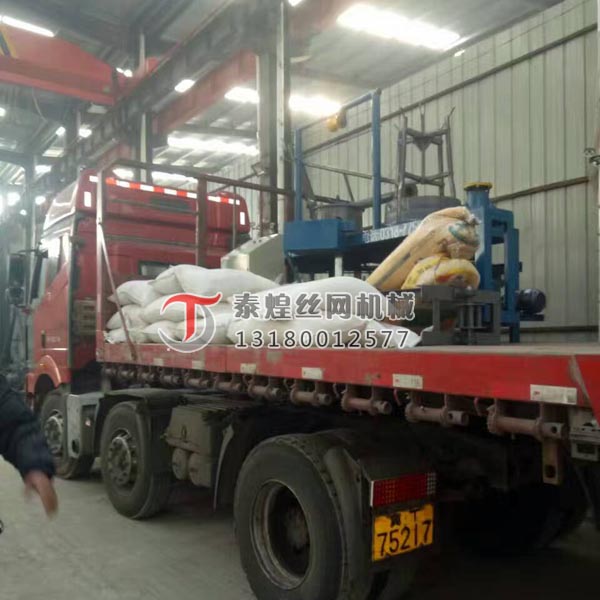 山西運城單罐拔絲機裝車發貨